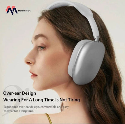 P9 Wireless Bluetooth Headphones With | Mic Noise Cancelling Headsets Stereo Sound Earphones | Sports Gaming Headphones Supports